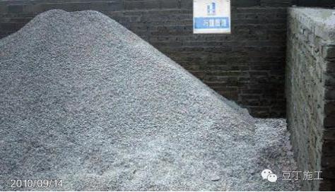 建筑材料堆放 小事情背后的大學(xué)問